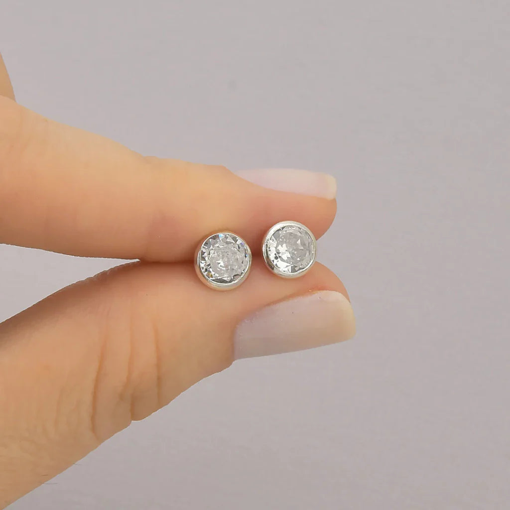 Conjunto Ponto de Luz Cristal de Prata