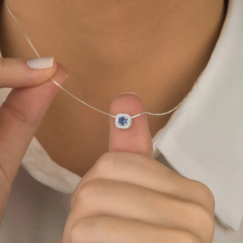 Gargantilha Quadrado Cravejado