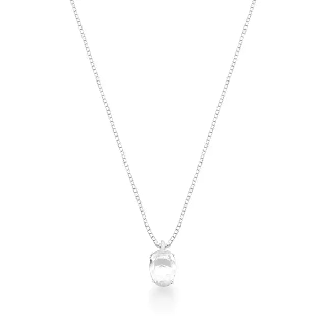 Gargantilha Oval Cristal