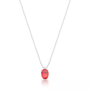 Gargantilha Oval Cristal