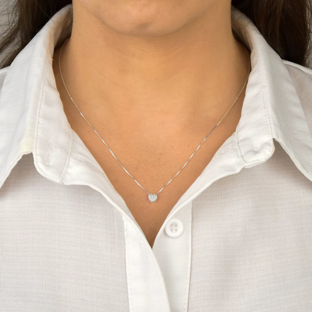 Gargantilha Coração Cravejado