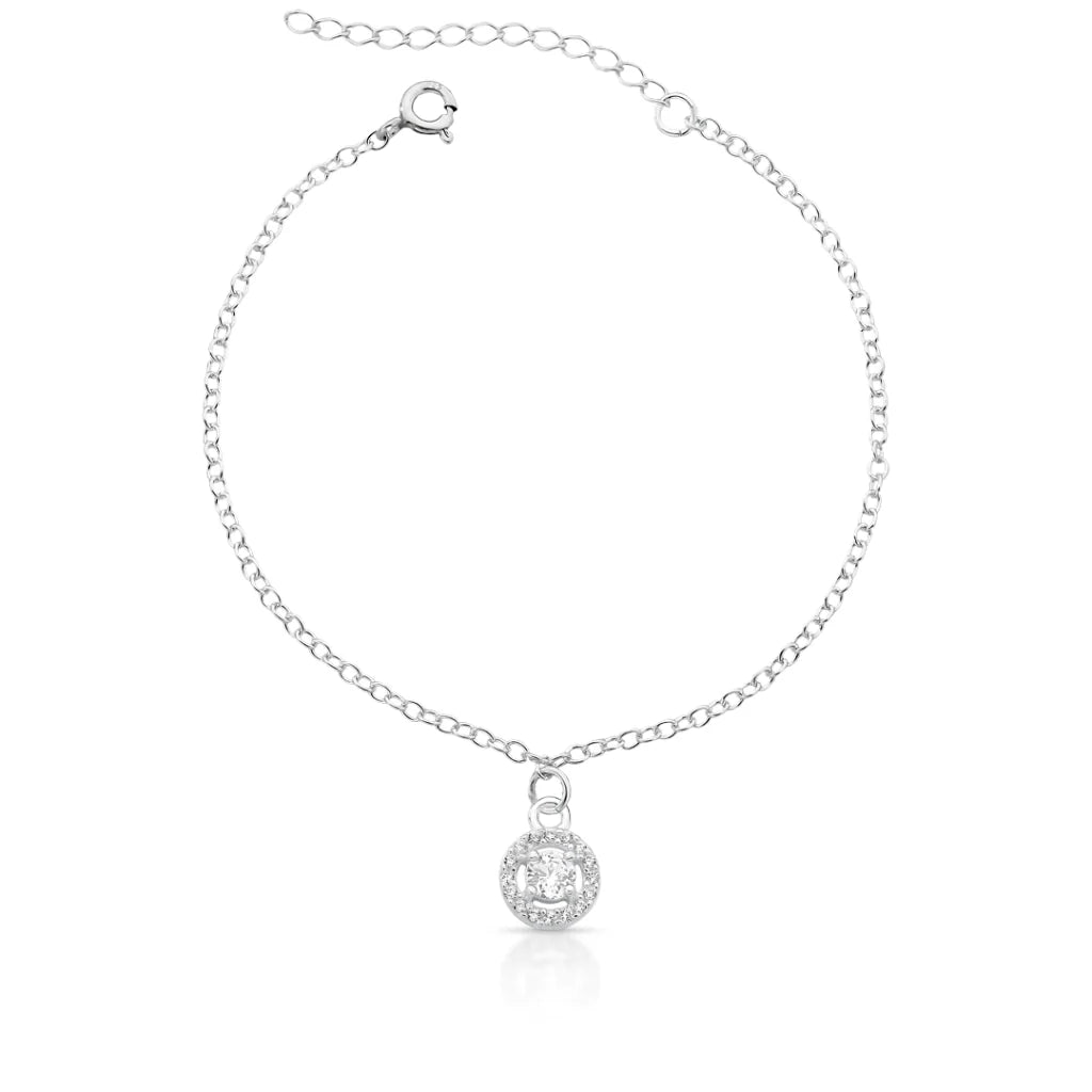 Pulseira Cravejado Ponto de Luz