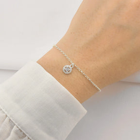 Pulseira Cravejado Ponto de Luz