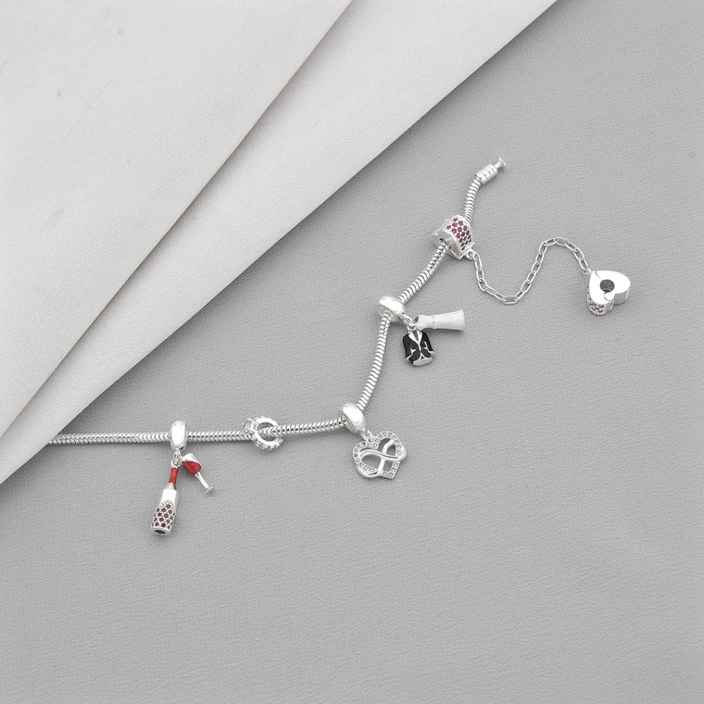 Berloque Separador Anel Solitario