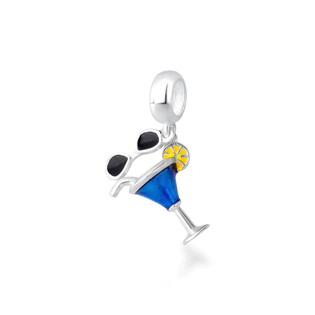 Berloque Coquetel e Oculos de Sol