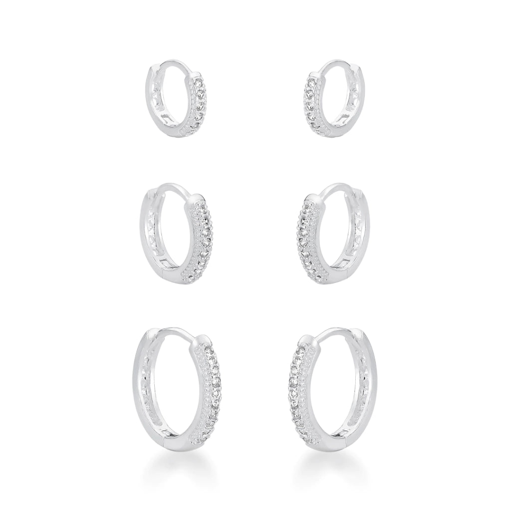 Trio de Brinco Argola