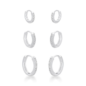 Trio de Brinco Argola