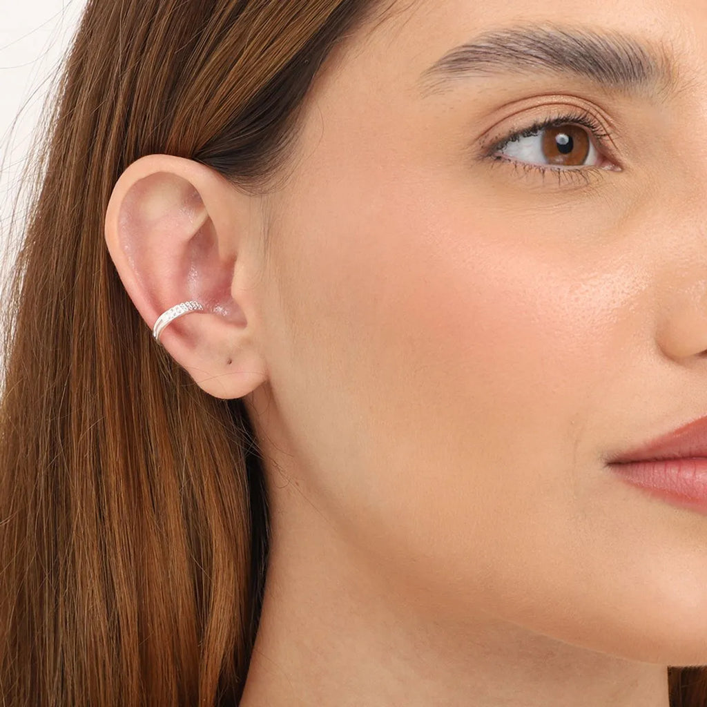 Ear Cuff Fileira Cravejada