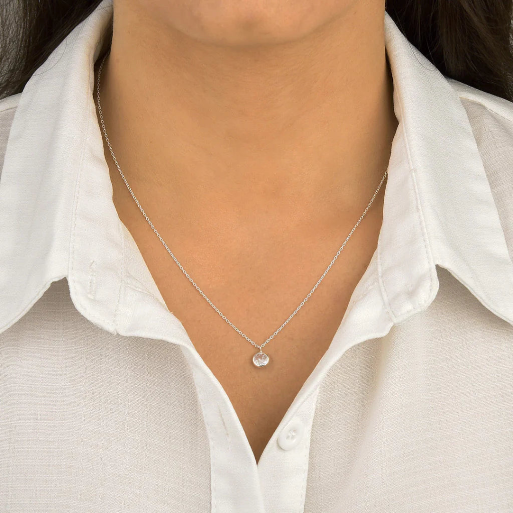 Gargantilha Ponto de Luz Cristal