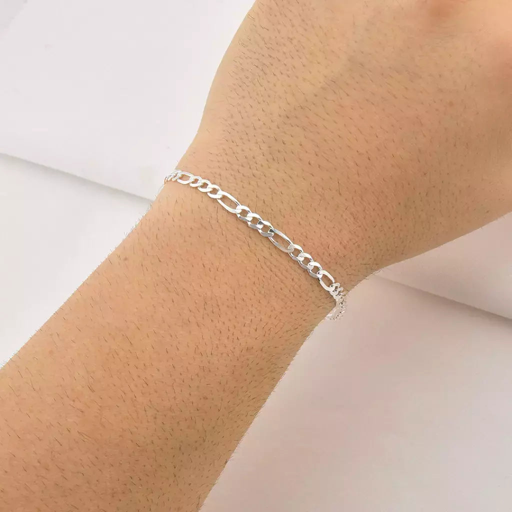 Pulseira Masculina Prata 925