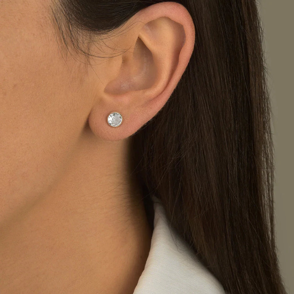 Brinco Ponto de Luz Cristal