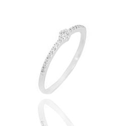 Anel Solitário Luiza