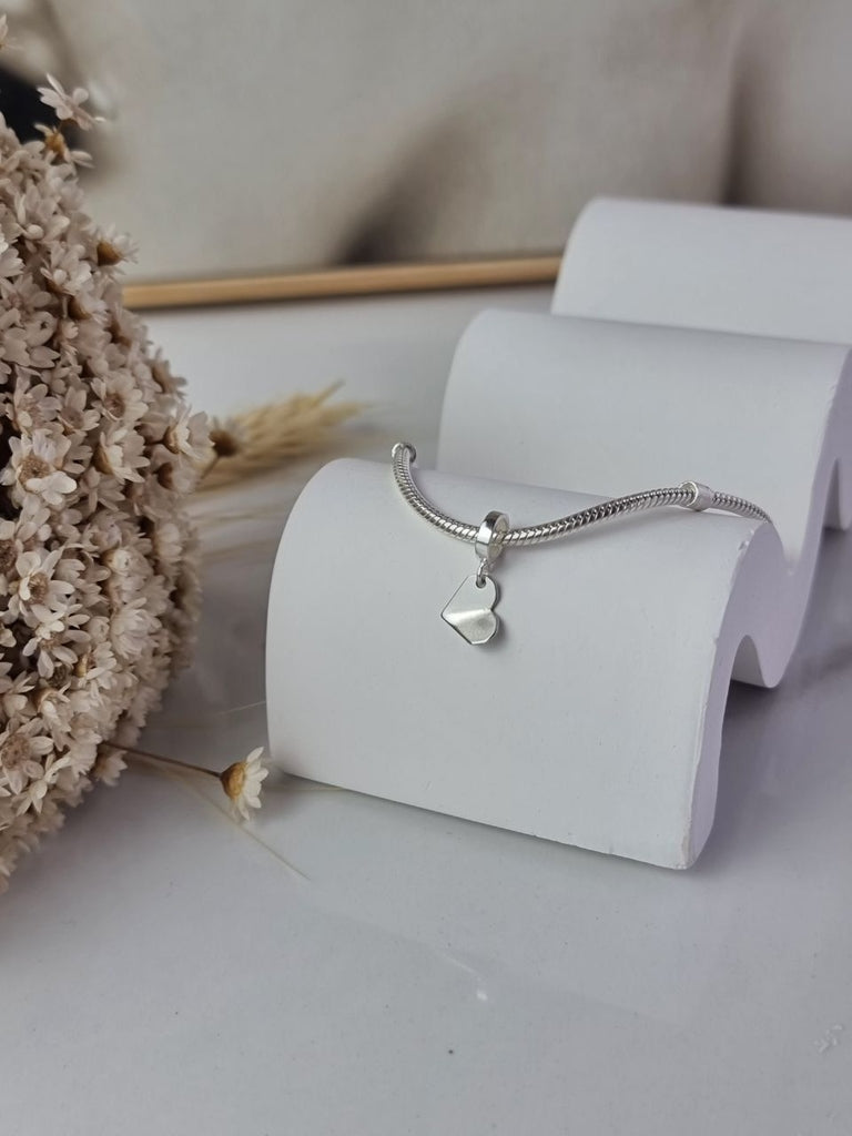 Berloque Coração Origami