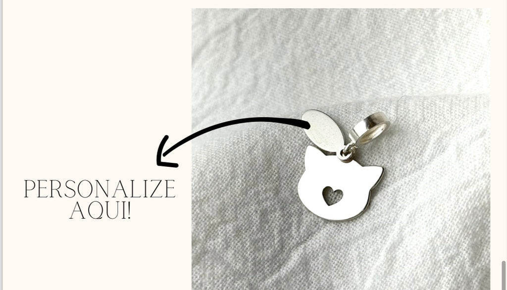 Berloque Personalizado Gatinho